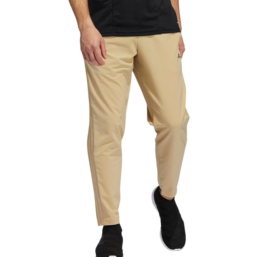 Adidas Men's Tiro 7/8 Woven Pants, Beige Tone